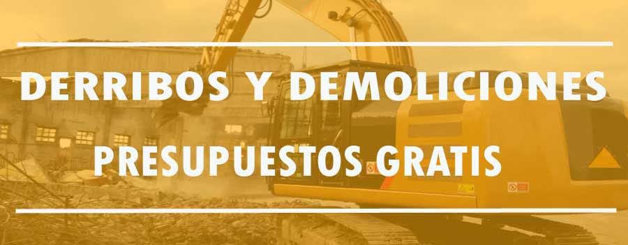 Derribos y demoliciones Granada